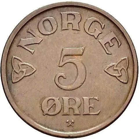 5 Ore 1955 [Norway] — 1