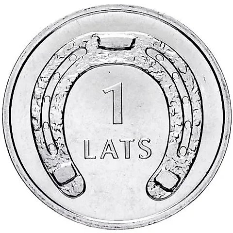 1 Lats 2010, Horseshoe Down [Latvia] — 2