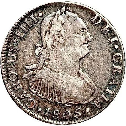4 реала 1791-1808 [Перу] — 1