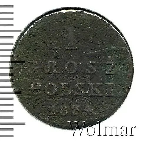 1 грош 1834, IP — 1