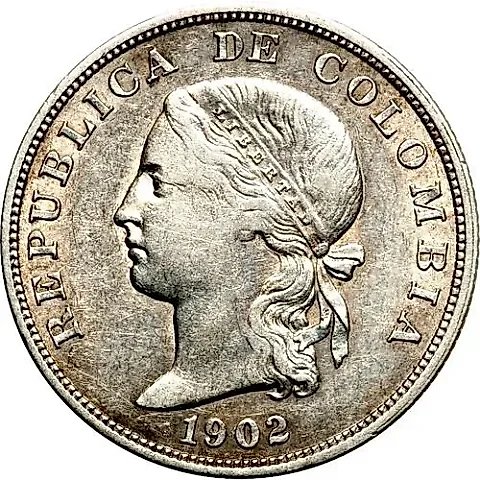 50 Centavos 1902 [Colombia] — 1