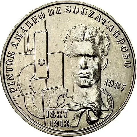 100 Escudos 1987, Amadeu de Sousa [Portugal] — 2