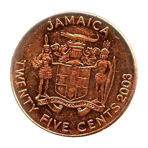 25 Cents 2003 [Jamaica] — 1