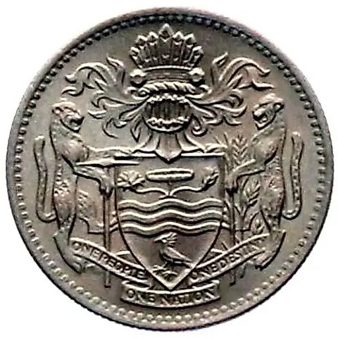 10 Cents 1967 [Guyana] — 1