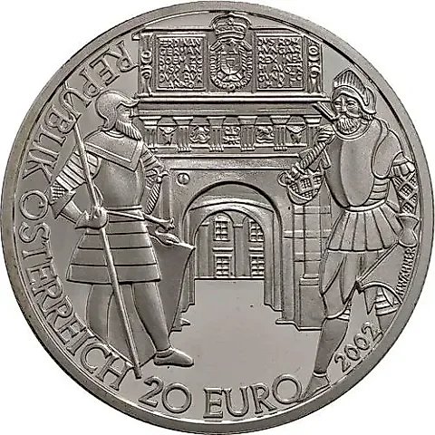 20 Euro 2002, Ferdinand I [Austria] — 1