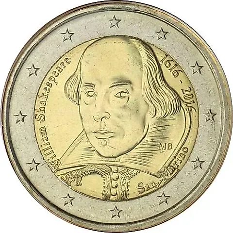 2 евро 2016, Шекспир [Сан-Марино] — 1
