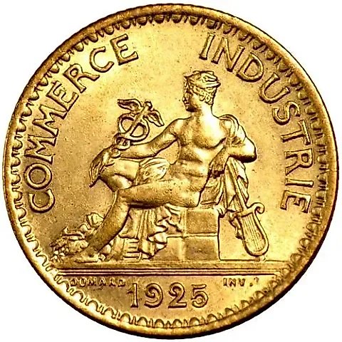 1 франк 1925 [Франция] — 1