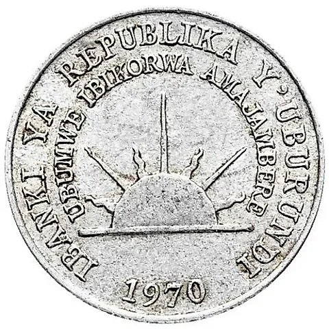 1 Franc 1970 [Burundi] — 1