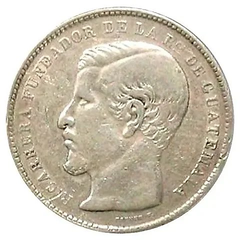 1 Peso 1866-1869 [Guatemala] — 1
