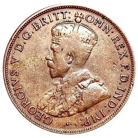 1 пенни 1918 [Австралия] — 1