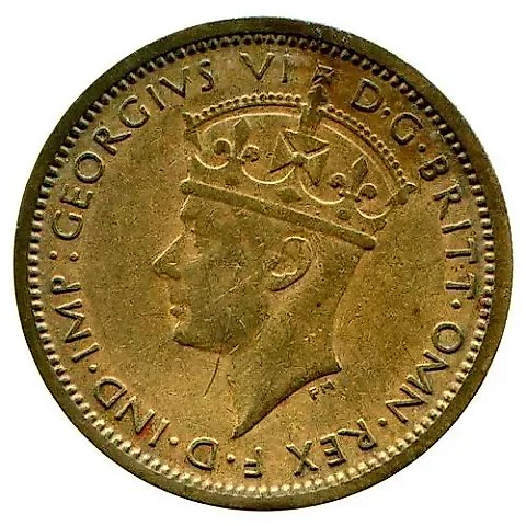 6 Pence 1945 [British West Africa] — 1