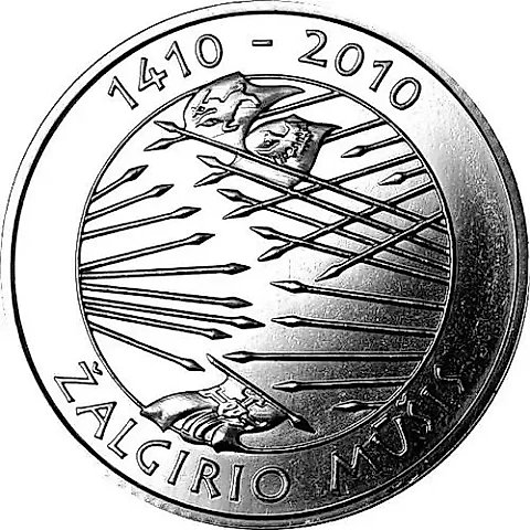 1 лит 2010, Грюнвальдская битва [Литва] — 1