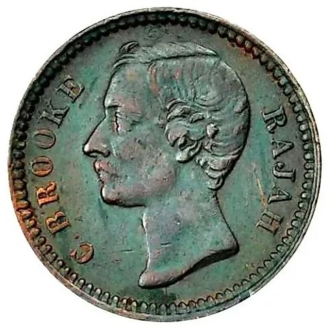 ¼ цента 1870-1896 [Малайзия / Саравак] — 1