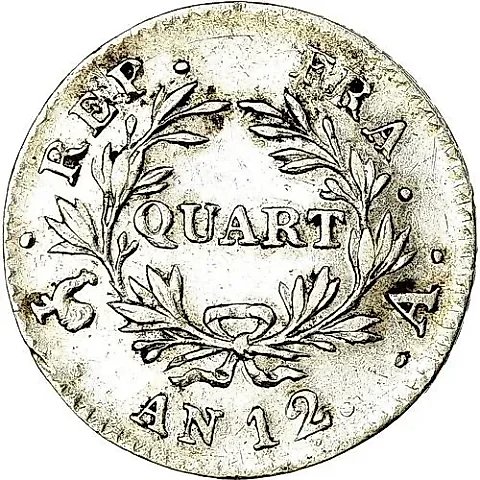 1/4 Franc 1803-1805 [France] — 2