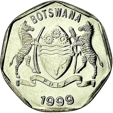 25 Thebe 1999 [Botswana] — 1
