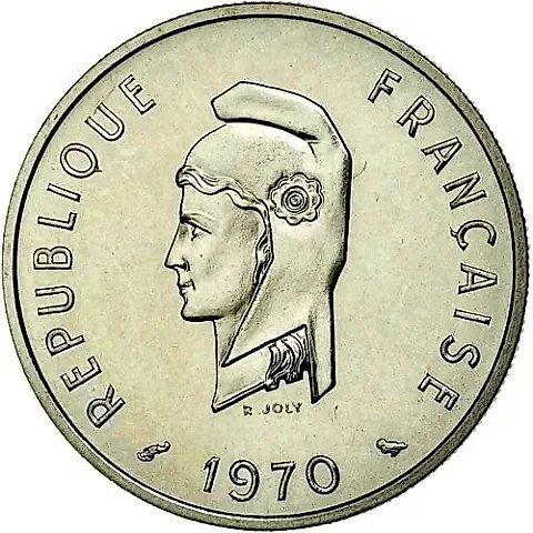 50 франков 1970 [Джибути / Французская территория афар и исса] — 1