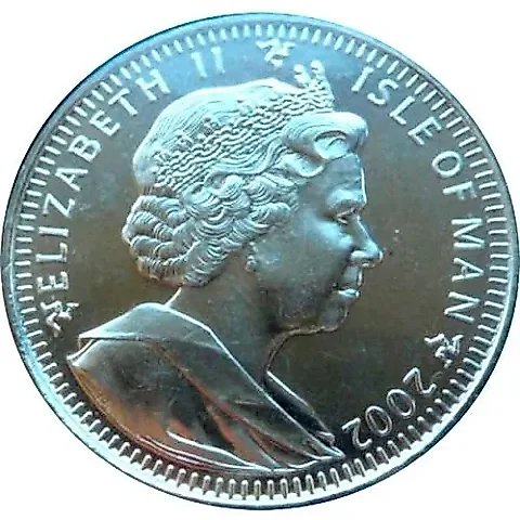 1 крона 2002, Гарри в больнице с Добби [Остров Мэн] — 1