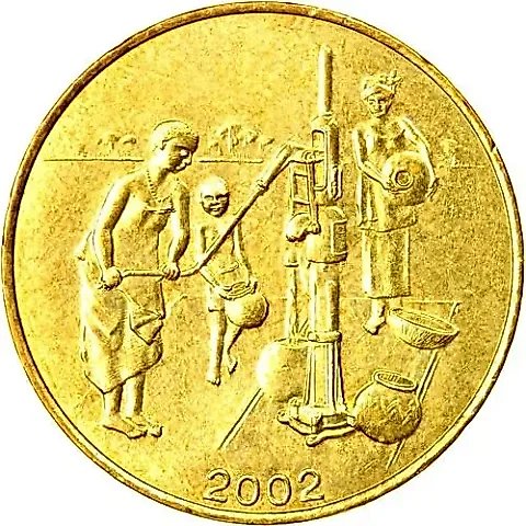 10 франков 2002 [Западная Африка (BCEAO)] — 1
