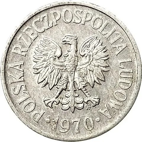 20 грошей 1970 [Польша] — 1