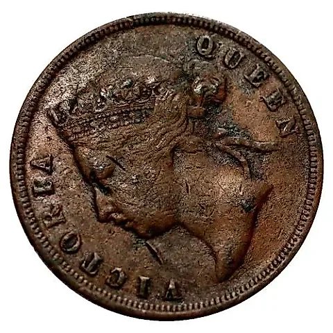 1 цент 1891 [Малайзия / Стрейтс-Сетлментс] — 1