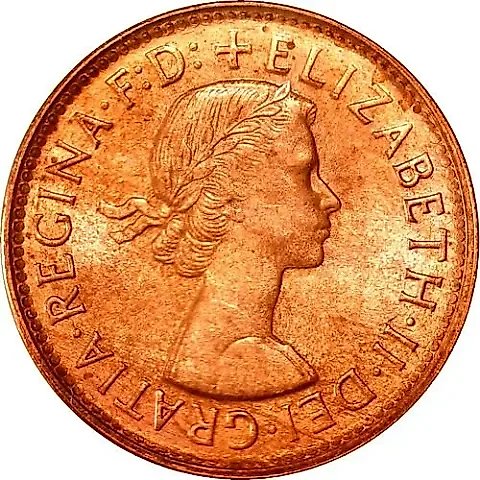 1/2 Penny 1961 [Australia] — 1