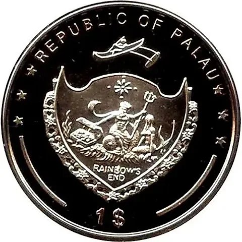 1 Dollar 2008, Endangered Species - Sturgeon [Palau] — 1