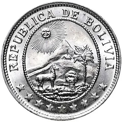 10 сентаво 1939 [Боливия] — 1