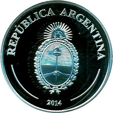 5 песо 2014, Эль Паядор [Аргентина] — 1