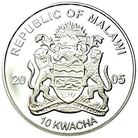 10 Kwacha 2005, Endangered Species - Lemur [Malawi] — 1