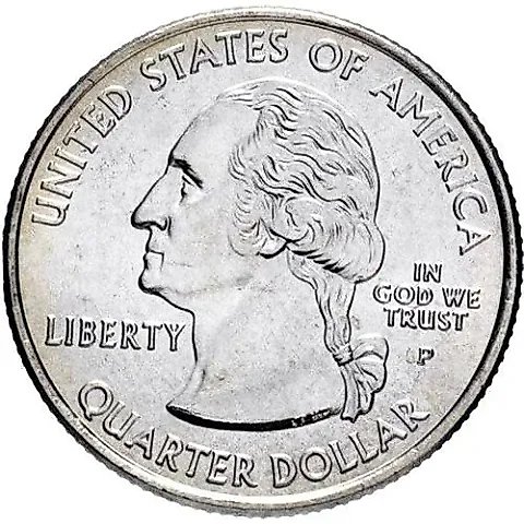 25 центов 2008, P, Аризона (Arizona) [США] — 1