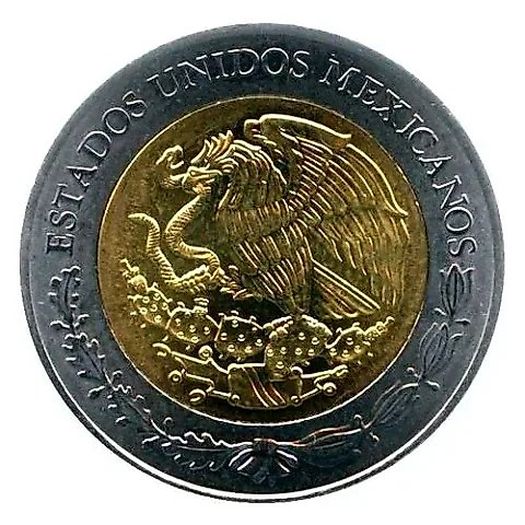 5 Pesos 2010, Bicentennial of Independence - Miguel Hidalgo y Costilla [Mexico] — 1