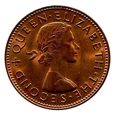 1/2 Penny 1964 [New Zealand] — 1