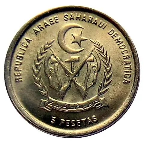 5 Pesetas 1992 [Western Sahara] — 1
