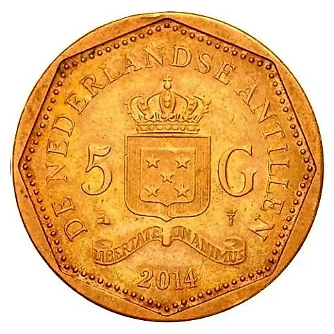 5 Gulden 2014 [Netherlands Antilles] — 2