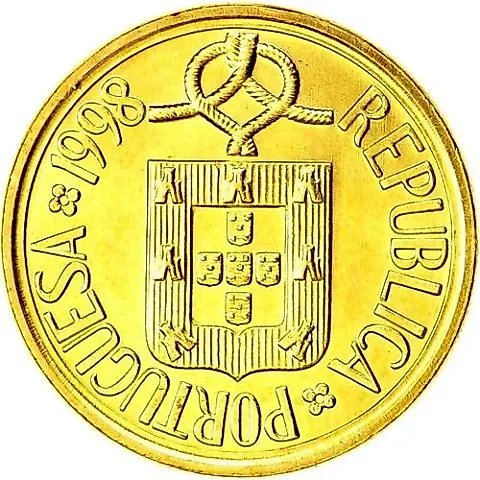 5 Escudos 1998 [Portugal] — 1