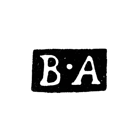 Mark of an Unknown Moscow Assay Master - Initials "V-A" - 1760-1794