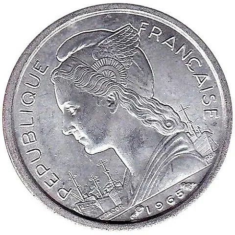 1 Franc 1965 [Djibouti / French Coast of Somalia] — 1