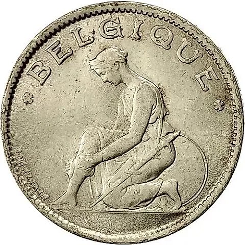 1 Franc 1934, French Inscription - 'BELGIQUE' [Belgium] — 1