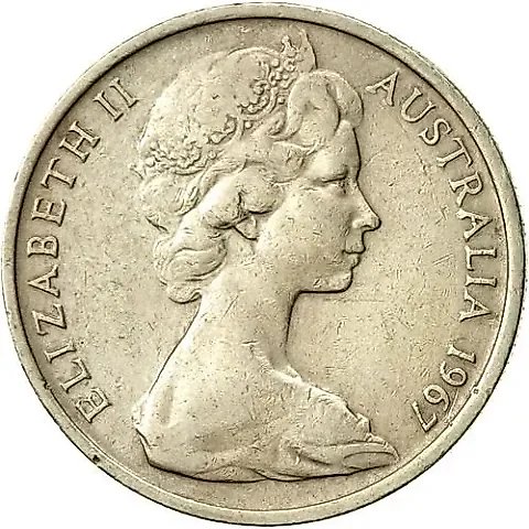 10 центов 1967 [Австралия] — 1