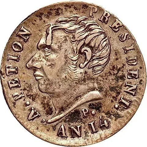 25 Centimes 1817 [Haiti] — 1