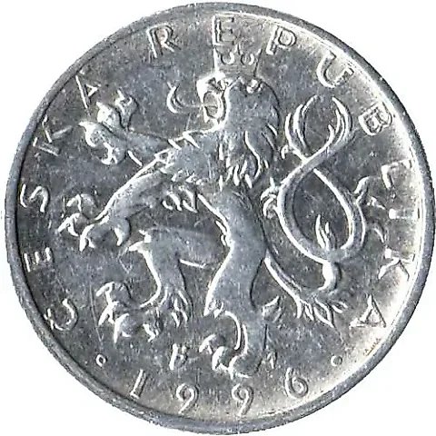 50 геллеров 1996 [Чехия] — 1