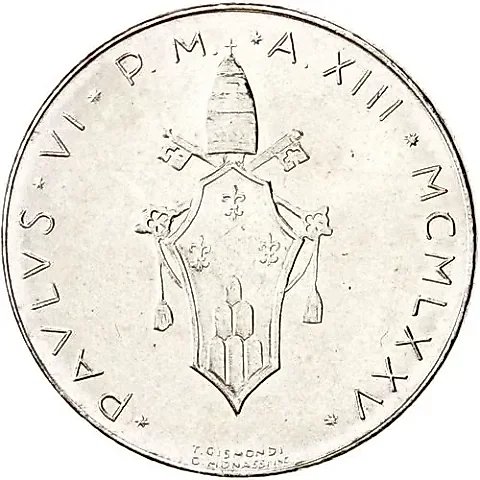 50 Lire 1976 [Vatican] — 1