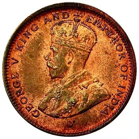 ½ Cent 1912-1926 [Sri Lanka] — 1