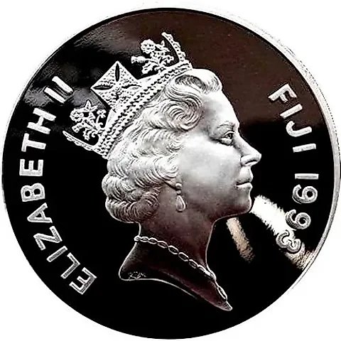 5 Dollars 1993, Protect Our World [Fiji] — 1