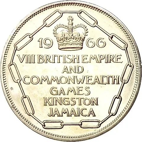 5 Shillings 1966, VIII Commonwealth Games [Jamaica] — 1