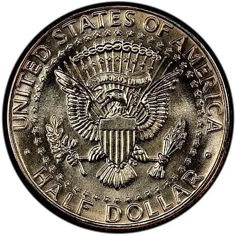 50 Cents 1988, D, Mint Mark "D" - Denver [USA] — 1