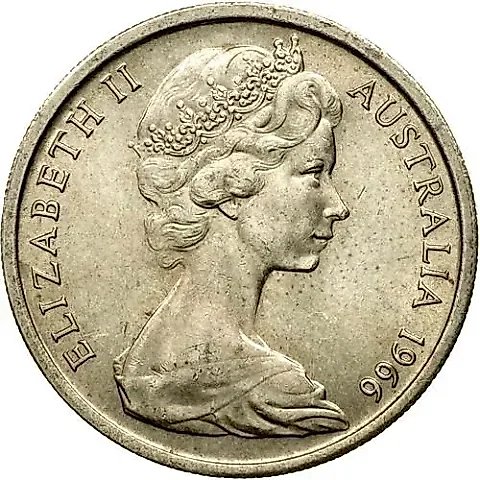 10 центов 1966 [Австралия] — 1
