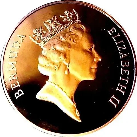 1 Dollar 1992, XXV Summer Olympic Games, Barcelona 1992 [Bermuda] — 1
