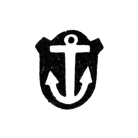Городское клеймо Хапсала 1755-1783 гг. "Якорь"