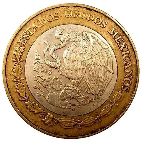 10 песо 2000, Смена тысячелетия - 2000 год [Мексика] — 1